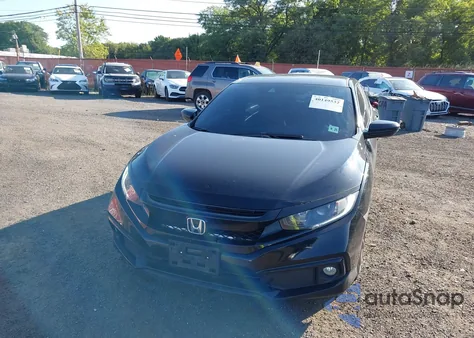 2020 Honda Civic Sport из США, поврежденный, VIN 19XFC2F8XLE214533